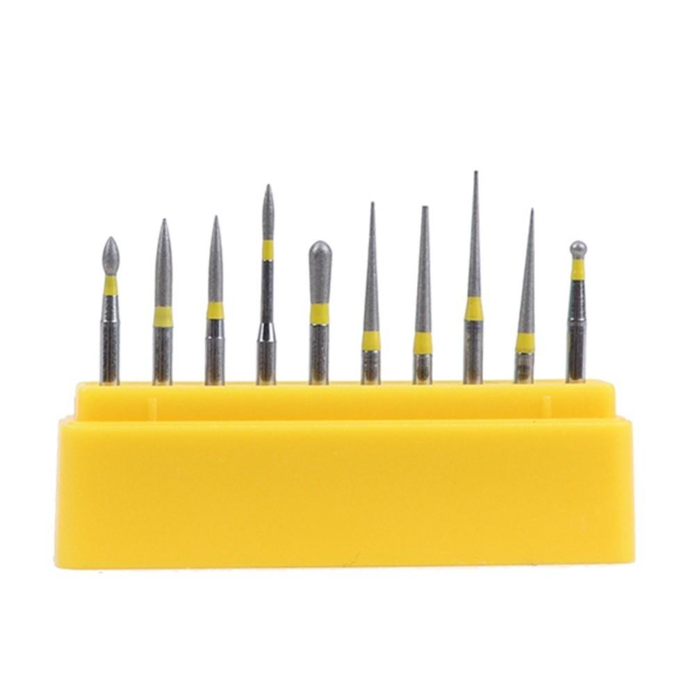 FG 1.6mm Shank Diamond Polishing Burs Extra Fine Grit Fine Ring Burs  Detailed Finishing