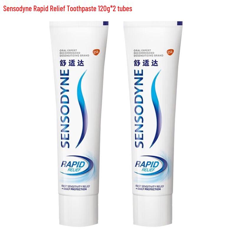 

Sensodyne Rapid Relief Toothpaste 2 x 120g