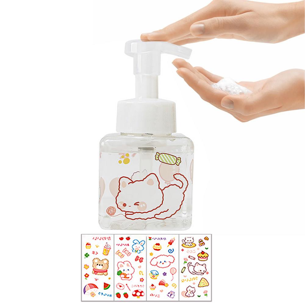 Schaumseifenspender Leere Pumpflaschen Badezimmer Händedesinfektionsmittel Shampoo Duschgel Lotion Nachfüllbarer Behälter Schaumbildung