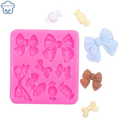 Kokarda Węzeł Żywica Formy Artystyczne Fondant Czekolada Pudding Forma Silikonowa Wzór Kokardy Modelowanie Dekoracja Tortu Narzędzia do Dekorowania Tortu