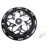 Universal Motorcycle Engine Protector Thermal Dissipation Cooling Fan Cover 145mm Engine Radiator Guard