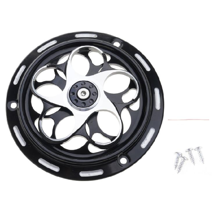 Universal Motorcycle Engine Protector Thermal Dissipation Cooling Fan Cover 145mm Engine Radiator Guard