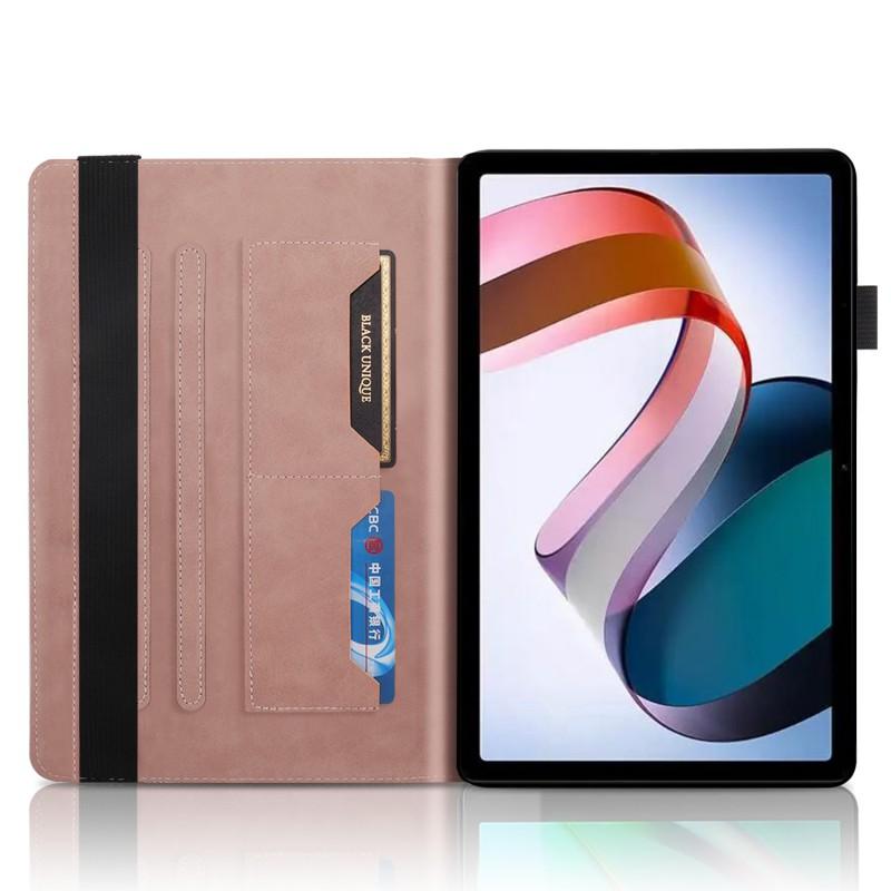Redmi Pad 10.6 Case With Pen Slot Tree Of Life Embossed Flip Cover TPU PU Leather Tablet Protection