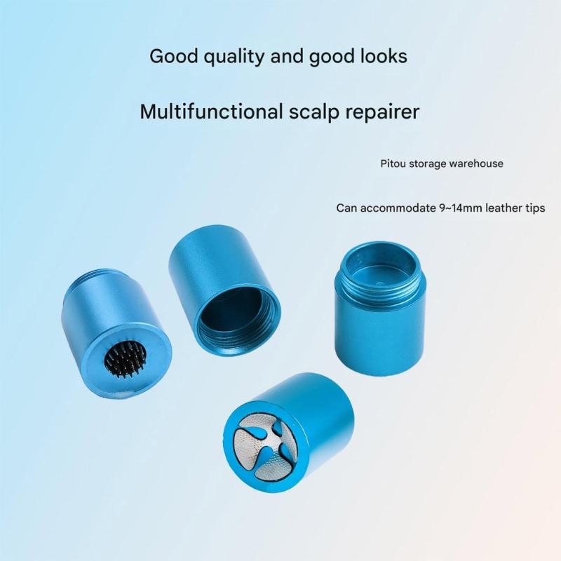 Efficient Billiard Cue Tip Repair Tool Billiards Cue Tip Corrector Tool for Enduring Use and Comfortable