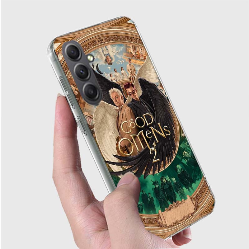 

Good Omens TV Phone Case for Samsung A16 A26 A36 A56 A17 A37 A57 A07 A06 A02S A03 A04S A05S Galaxy Note 20 10 A50S A71 A51 A31 A Samsung A10S