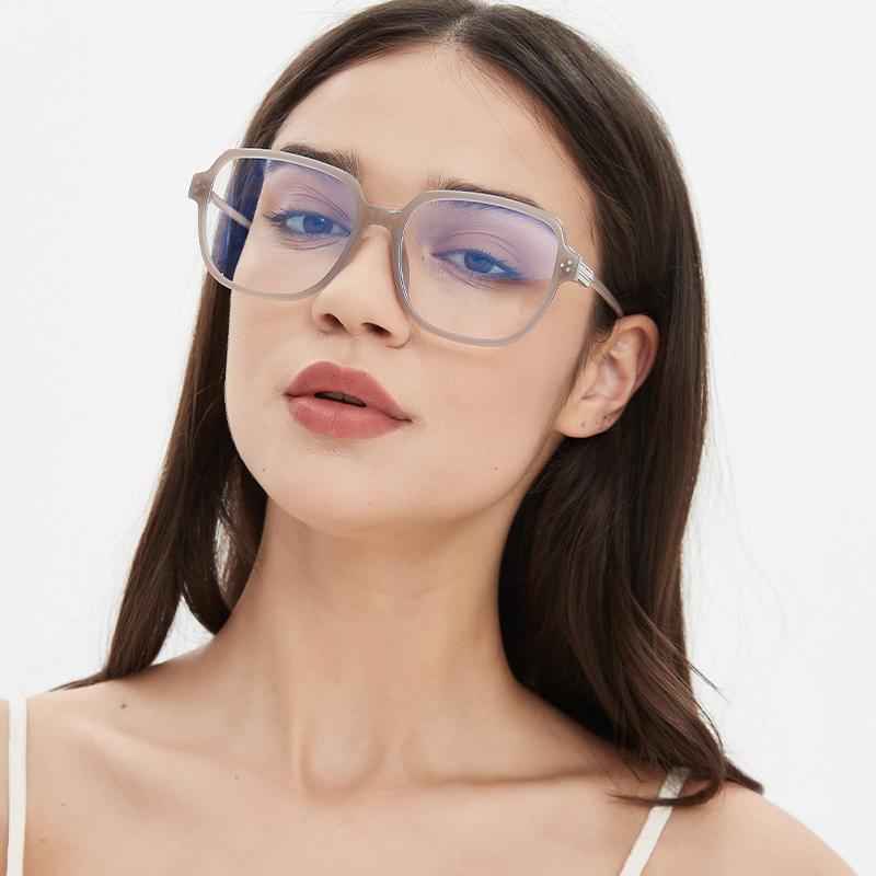 New Large Square Frame Sunglasses Trendy Street Photography Versatile Unisex MN5530 Fashion Accessory