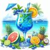 Summer Beach 5D DIY Full Drill Round Diamond Painting Kit for Home Wall Decor