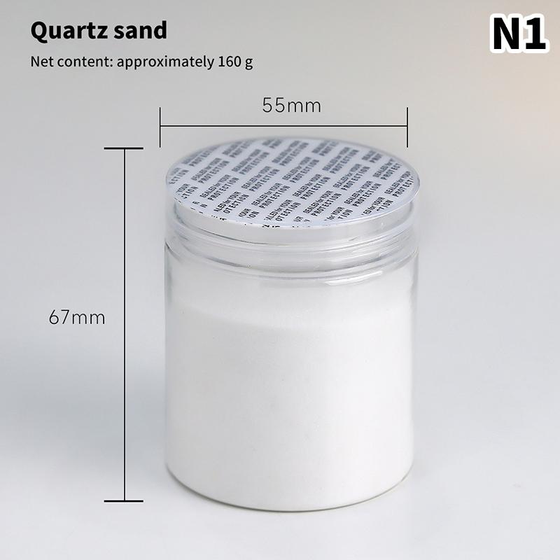 

Кварцевый песок для наращивания ногтей, многофункциональный цветной клей, накладной клей, градиентный клей, гипсовый порошок своими руками as the picture