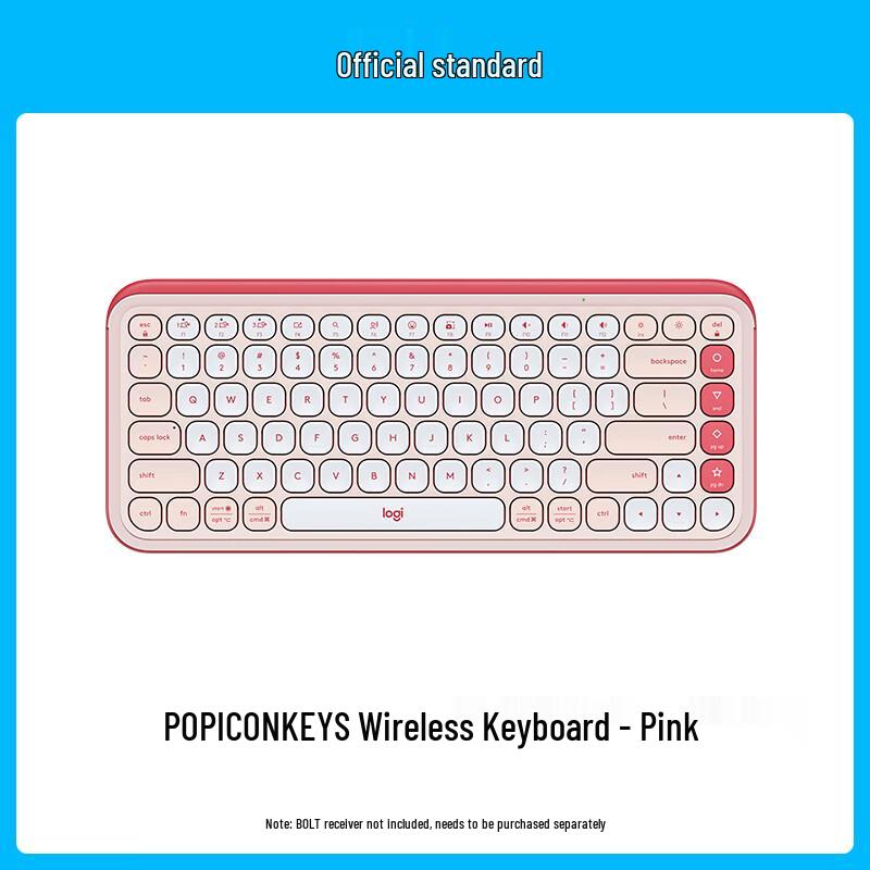 

Logitech POP ICON COMBO Wireless Keyboard & Mouse Series