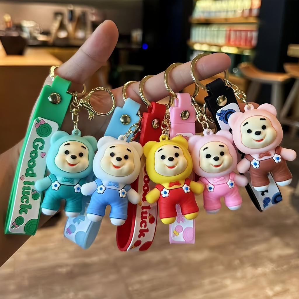 Winnie The Pooh Pooh Candy Plush Doll Blind Box Toy Winnie The Pooh Figure Bag Pendant Doll