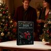 Christmas Countdown Calendar 2025 2D Acrylic Winter Holiday Advent Decoration 24 Days Christmas Countdown Motorcycle Parts