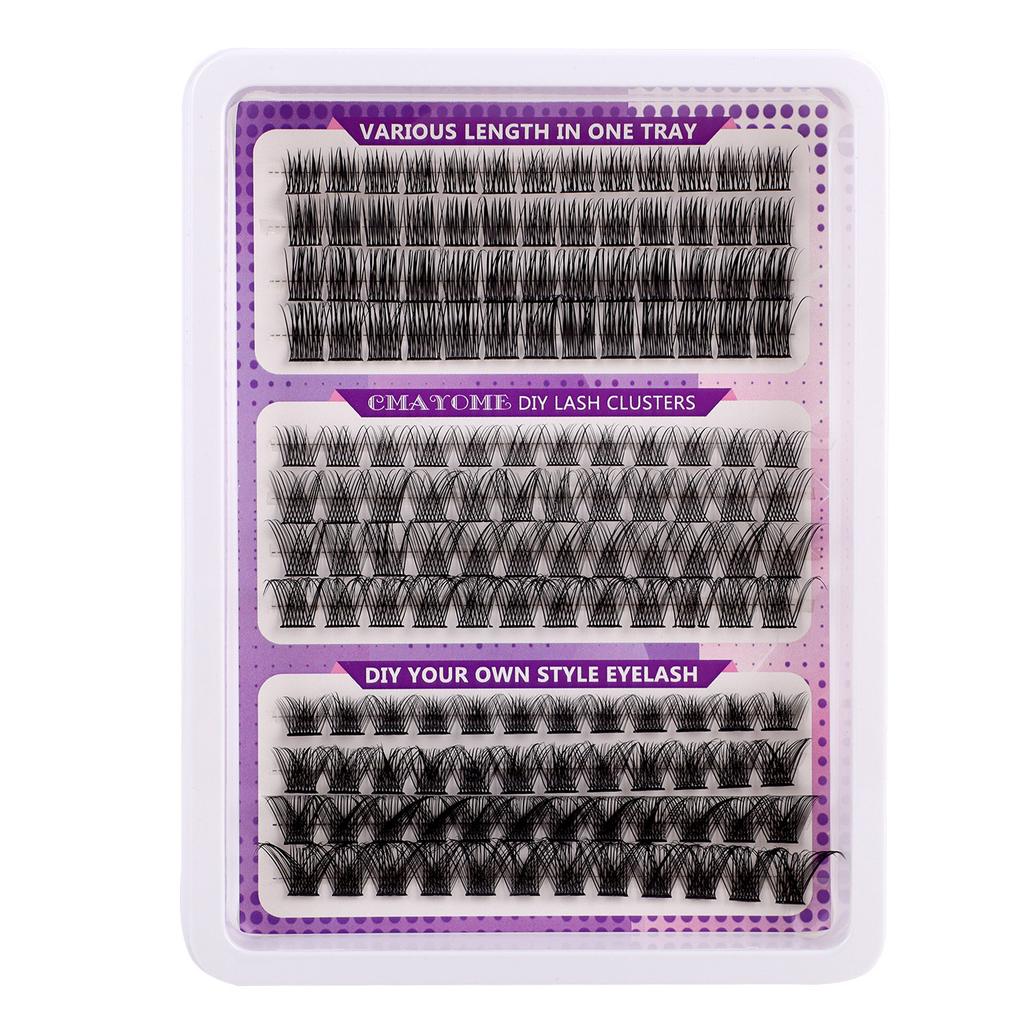 Diy False Eyelashes, 148 Tufts Of Extended Hair, Three Mixed Thick Eyelashes