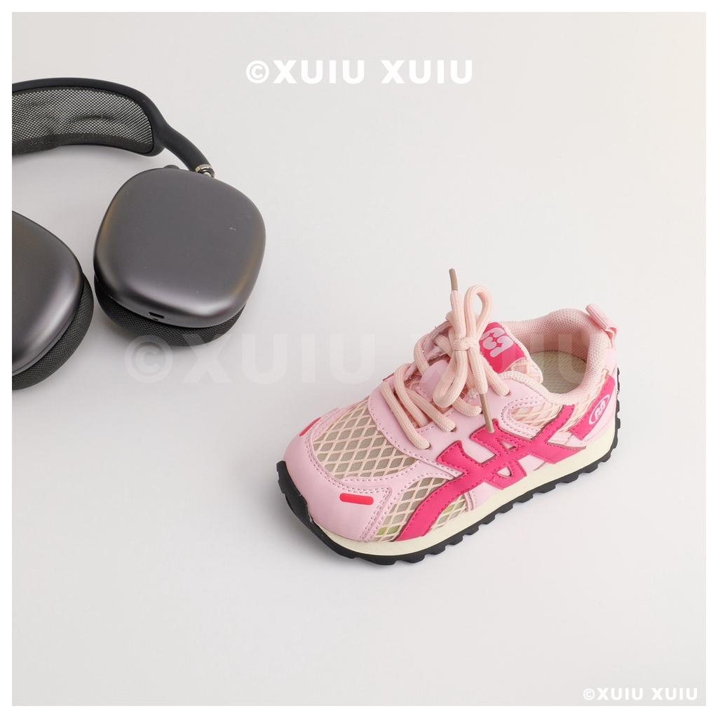 XUIU "Ghost Family Joint Name" Retro Children's Functional Forrest Gump Shoes Spring and Summer Single Net Boys and Girls [Wenzhou Shoes]