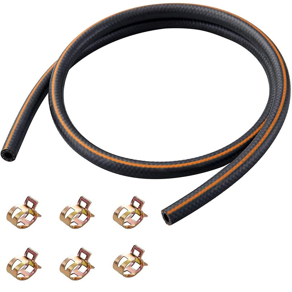 DFsucces Fuel Hose, Nitrile Rubber (NBR) Hose, 3 Layer Construction, Resistant, Pressure Resistant,