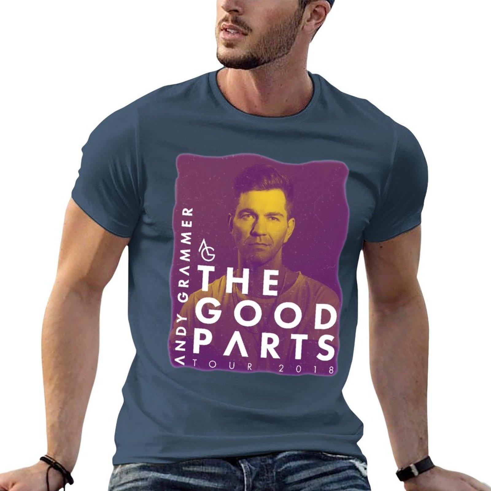 Andy Grammer Tour 2018 2019 Concert Tshirt Funny T Shirts Cotton T Shirts Designer Tshirt S