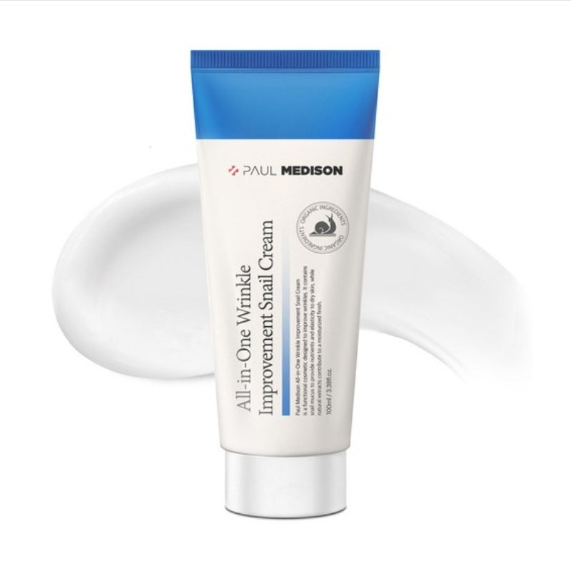 

Paul Medison Крем-улитка «Все в одном» для улучшения морщин 100 мл*1 шт./3 шт./5 шт. 1Pc