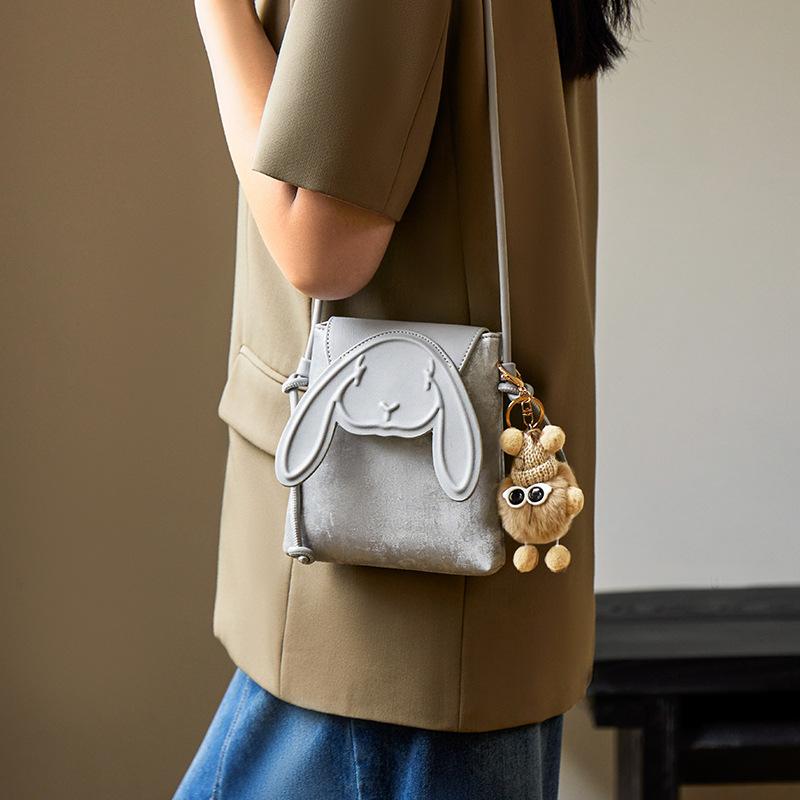 Mrs. Qiao Phone Bag Crossbody for Women 2025 New Autumn Winter Mini Bag High-end Lightweight Small Crossbody Bag for Phone