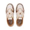 Coach Sneakers da uomo Soho in tessuto di tela e pelle sintetica con logo jacquard, punta tonda, allacciatura, modello basso, colore marrone CCN55-L38