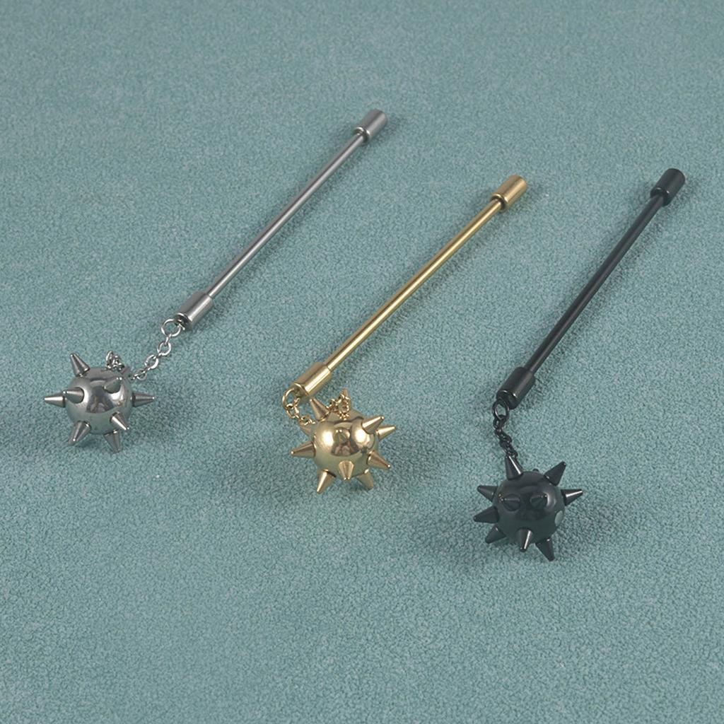 Orecchini Pendenti a Catena in Acciaio Chirurgico Unici Orecchini Pendenti Martello di Meteora Orecchino Cartilagine Trago Gioielli Eleganti da Donna