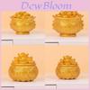 Style Resin Fortune Basin With Prosperity Coins For Office Or Home Decor Gift