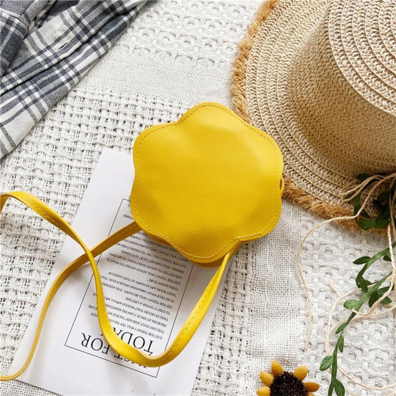 Candy color children's small bag fashionable and cute mini flower shape princess messenger bag baby change bag