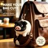 Cute Cartoon Plush Piggy Keychain – Adorable Bag Charm Cartoon Doll And Holiday Gift