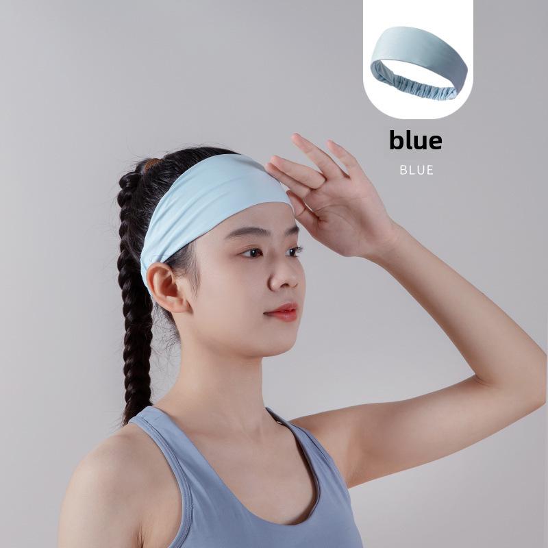 Sports Headband, Workout Headband for Women Men, Yoga Running Fitness Elastic Sweatband, Quick Dry Non-Slip Headscarf