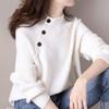 Ribbed Knit High Long Highly Cut and Beautiful and Office [MSFQSNB] Women's Sweater, Neck, Sleeve, Button-Down, Slimming, Soft, Stretch, Lightweight,