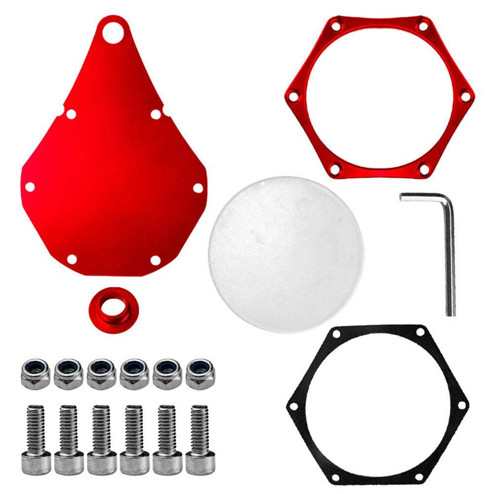Hexagonal CNC Aluminum Motorcycle Tax Plate Bracket for Stable License Mounting Compatible with Most Motorcycles
