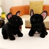 Cartoon Simulation Bulldog Doll Plush Toy French Fight Shar Pei Dog Doll Children'S Company Soothing Doll
