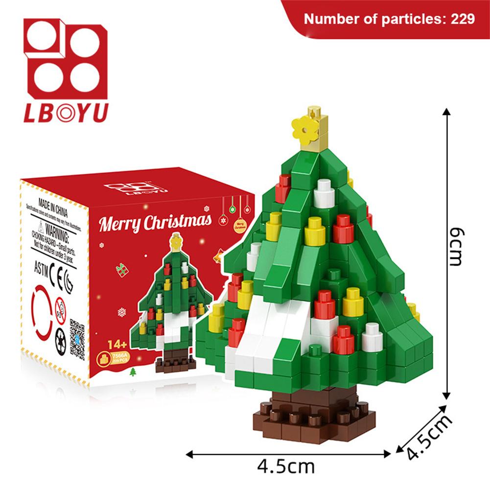 

Рождественский Санта Строительный блок Игрушки Снежная кукла Мини Строительные блоки Детские игрушки Рождественский подарок Модель Мини Микро блоки