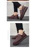 Northeast Men's Winter Snow Boots: Velvet-Lined, Thick, Warm Leather & Fur Slip-On Cotton Shoes