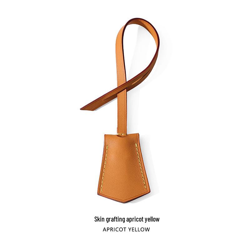 MHS-D-10 Farbwechselnder Anhänger aus pflanzlich gegerbtem Leder