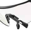 Photochromic cycling glasses with UV filter and prescription insert - black
