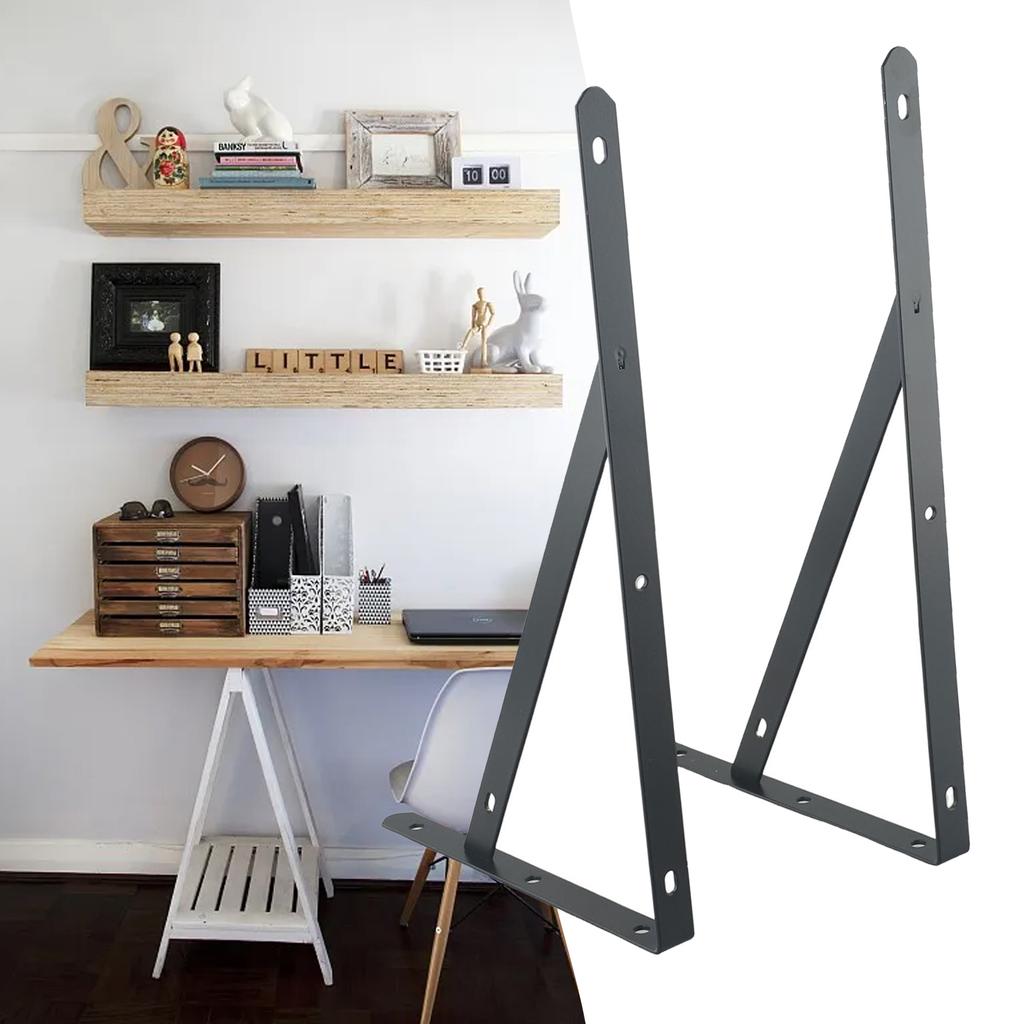 Sturdy Metal Corner Brace Reinforce Your Shelves for Efficient Storage