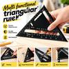 Alloy Triangle Ruler 90 Degree Measuring Square New L Square  for Builders