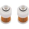 68V-24563-00-00 Fuel Filter Replacement for Ya-ma-ha 50HP 60HP 75HP 90HP 115HP 4 Stroke Outboard Motor, Mercury 881540 Sierra 18-7979 (2-Pack)