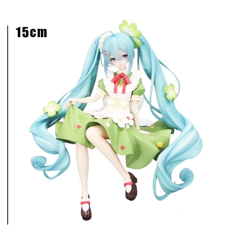 In Stock Trendy Anime Pastoral Style Figures Clover Girls Cute Desktop Model Toys Ideal Gift Choice