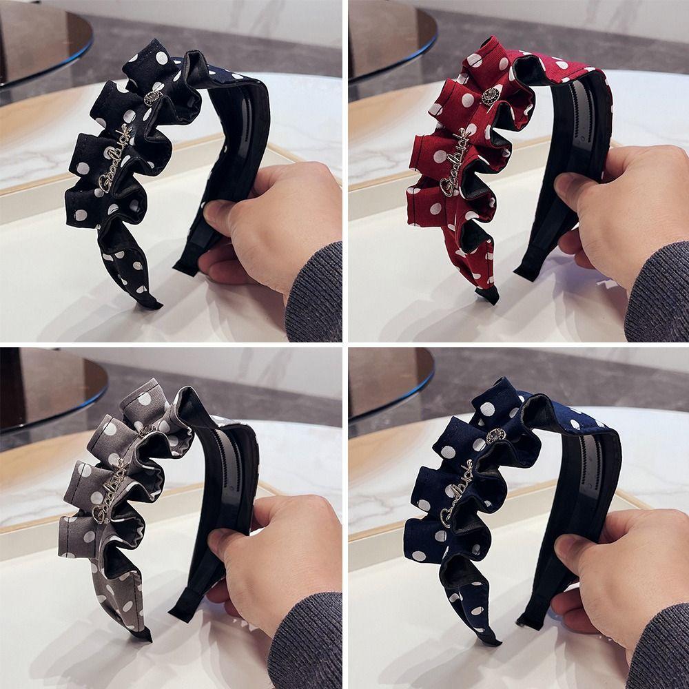 

Аксессуары для волос Элегантные французские повязки на голову с широкой волной Головные уборы Резинки для волос