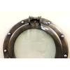 12" Canal Boat Porthole Window / Aluminium Porthole Glass Window / Antique Brown Door Window Glass Porthole / Home Decor