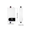 Tankless Water Heater, 5500W Electric Water Heater with LED Touchscreen, Compact Digital Temperature Control Hot Water System for Bathroom Kitchen