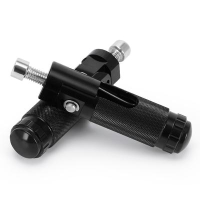 יתדות רגליים לאופנוע CNC אופני מנוע אלומיניום אוניברסליים מתקפלים משענות רגל יתדות פרמיום אחוריות פדלים Frepose Pieds Moto
