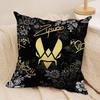 Team VVitality cool Cushion Cover Short plush Doublesided Print Square Throw Pillow Covers Sofa Home Cushion Decor