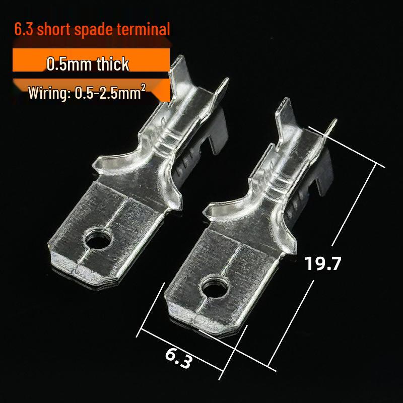 2.2/2.8/4.8/6.3 Spade Terminal Female & Male Wiring Connector Sheath