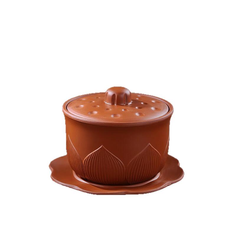 Purple Clay Stew Pot