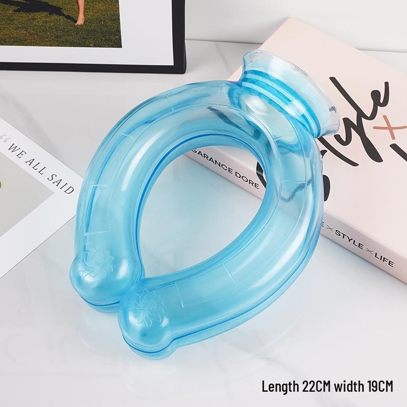 Compact Neck Water Injection Warm Bag: Hot/Cold Compress for Cervical Spine Relief