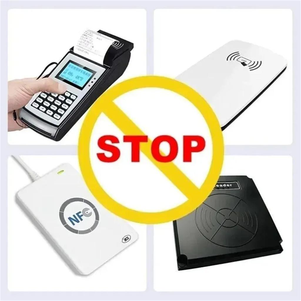3pcs Bank Card Anti-theft Card Holder Anti-demagnetization ID Card Holder