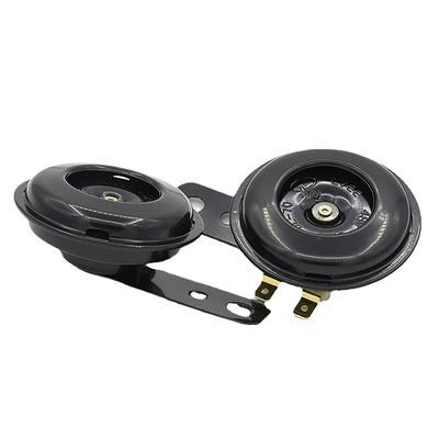 1ks Skútr Moped Dirt Bike ATV Díly Univerzální Motocyklová Houkačka Sada Vzduchový Signál 12v 1.5A 105db Vodotěsný Kulatý Hlasitý Reproduktor Houkačky