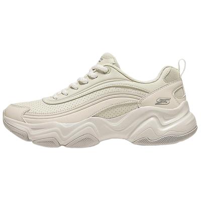 DLites Cómodos Duraderos Antideslizantes de Caña Baja Zapatos de Papá Zapatilla para Mujer Blanco Roto 117683-OFWT