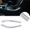 For Mercedes Benz A Class W176 2012-18 Center Control Side trim strip ABS Silver